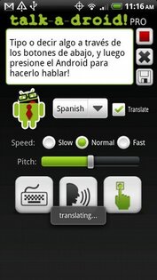 Talk-a-Droid 4.0.6. Скриншот 1