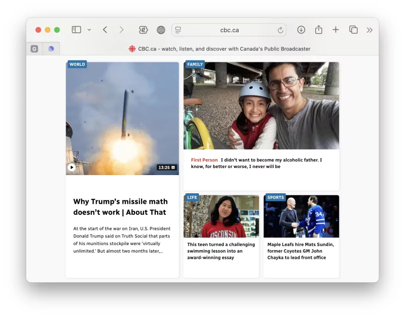 Этот браузер сломан — за рендеринг в Cursed Browser отвечает ИИ-модель