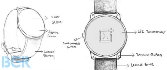 OnePlus OneWatch: титановые вставки, кожа и беспроводная зарядка