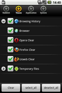 AndClear 1.2. Скриншот 1