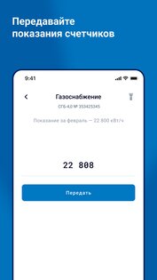 Оплата за газ 1.3.3. Скриншот 4