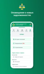Проверка долгов 1.25.0. Скриншот 2