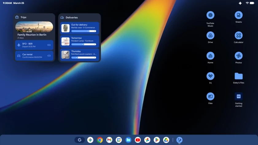 Google представила Googlebook — новую категорию ноутбуков, объединяющую Android, ChromeOS и Gemini