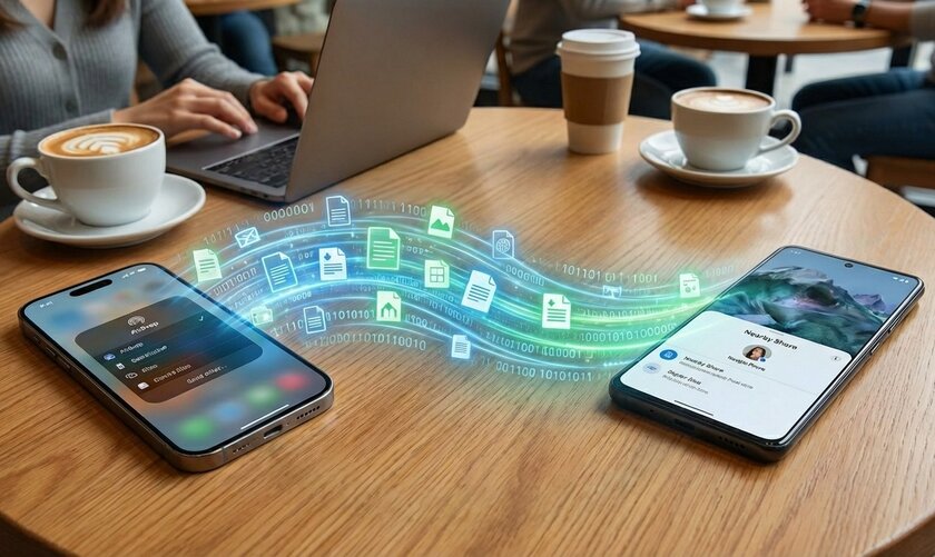 Больше Android-смартфонов получат поддержку AirDrop, остальные могут использовать QR-код