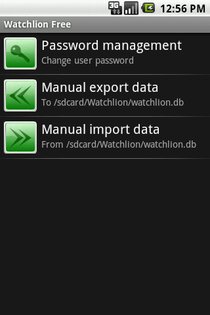 Watchlion Free 1.0.7. Скриншот 2