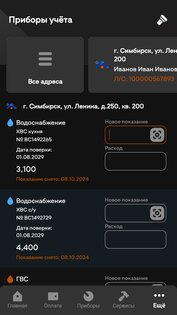 РИЦ. Личный кабинет 3.126.22. Скриншот 3