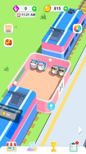 Cat Train Tycoon 0.0.8. Скриншот 1