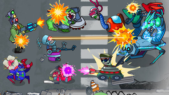 Merge Fight: Grim & Zombie War 1.8.0. Скриншот 7