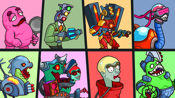 Merge Fight: Grim & Zombie War 1.8.0. Скриншот 11