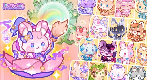 Lovely Cat: Magic Academy City 1.8. Скриншот 2