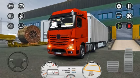 Europe Cargo Trucks Simulator 3.1. Скриншот 1