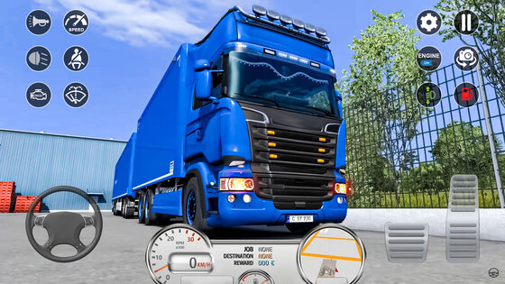 Europe Cargo Trucks Simulator 3.1. Скриншот 10