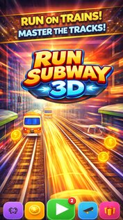 Train Subway Endless Runner 3D 2.6. Скриншот 15