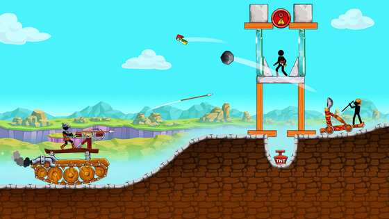 The Tank: Stick Pocket Hill 1.4.1. Скриншот 1
