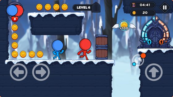 Stick Red Blue: Horror Escape 0.5.9. Скриншот 2