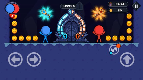 Stick Red Blue: Horror Escape 0.5.9. Скриншот 5