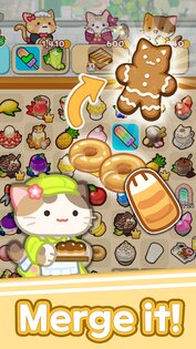 Merge Meow Cafe: Coffee cat 5.1.2. Скриншот 11