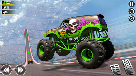 Mega Ramp Monster Truck Stunts 0.4.2. Скриншот 2