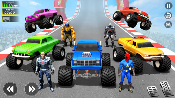 Mega Ramp Monster Truck Stunts 0.4.2. Скриншот 3