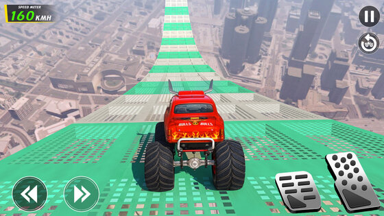 Mega Ramp Monster Truck Stunts 0.4.2. Скриншот 7