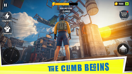 Going Up Rooftop — Parkour 3D 1.1.9. Скриншот 6