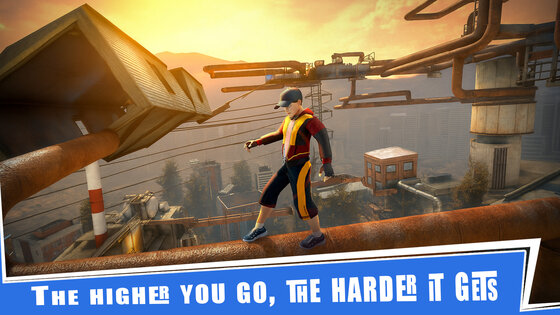 Going Up Rooftop — Parkour 3D 1.1.9. Скриншот 9