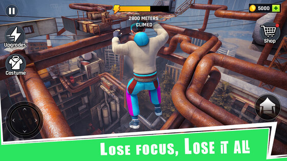 Going Up Rooftop — Parkour 3D 1.1.9. Скриншот 13