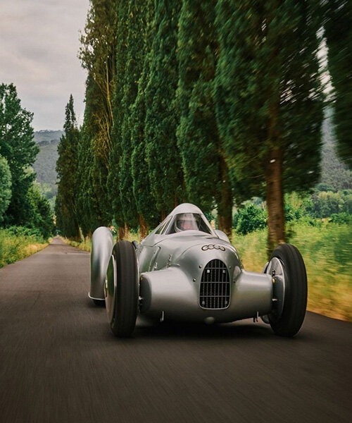Audi воссоздала необычный гоночный автомобиль: в 1935 году он установил рекорд скорости