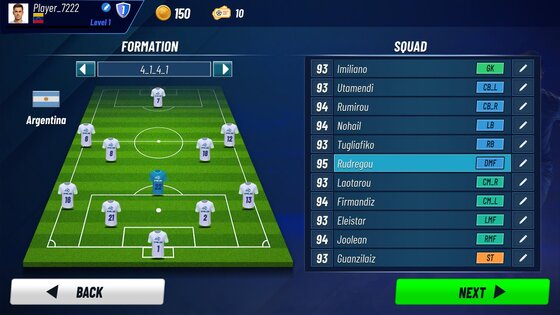 FML26: Football Mobile League 1.0.11. Скриншот 4