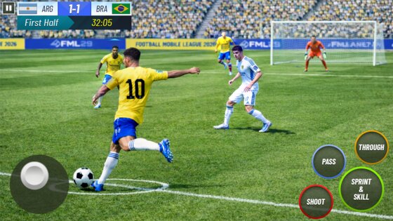 FML26: Football Mobile League 1.0.11. Скриншот 13