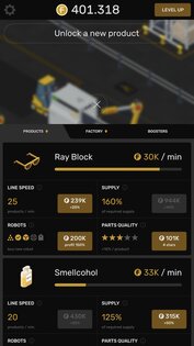 Idle Factory 1.4.5. Скриншот 4