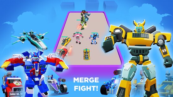 Merge Robot Master: Car Games 1.2.5. Скриншот 12