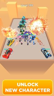 Merge Robot Master: Car Games 1.2.5. Скриншот 16