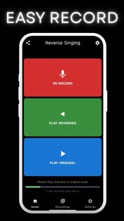 Reverse Singing 1.0.9. Скриншот 1