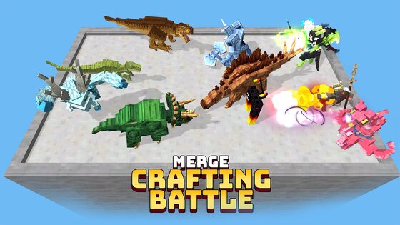 Dinosaur Merge: Block Fighting 1.2.9. Скриншот 7