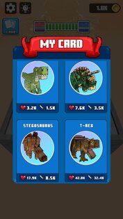 Dinosaur Merge: Block Fighting 1.2.9. Скриншот 21