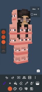 3D Skin Editor для Minecraft 2.5.4. Скриншот 1