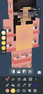 3D Skin Editor для Minecraft 2.5.4. Скриншот 5
