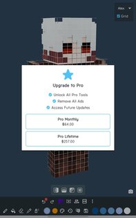 3D Skin Editor для Minecraft 2.5.4. Скриншот 15