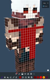 3D Skin Editor для Minecraft 2.5.4. Скриншот 18