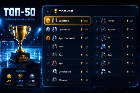 ОДНА ИЗ ЛУЧШИХ ХОККЕЙНЫХ МОБИЛЬНЫХ ИГР. Скриншот 15