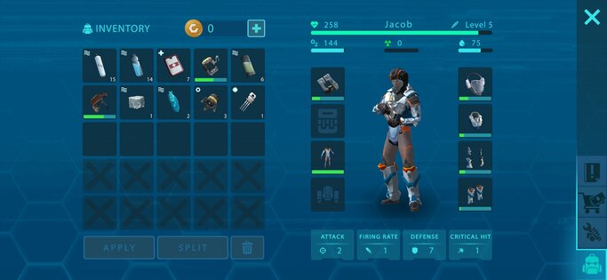 Space Stars: RPG Survival Game pro 1.11.9. Скриншот 1