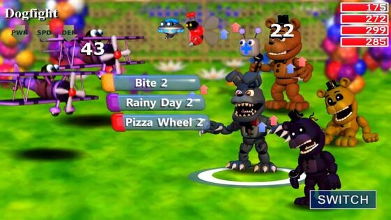FNAF World. Скриншот 3