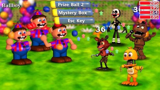 FNAF World. Скриншот 7