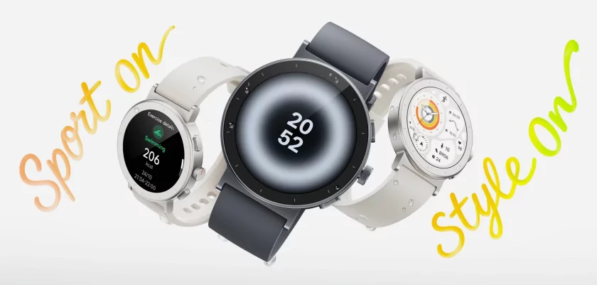 Представлены realme Watch S5: крупный AMOLED-экран, звонки по Bluetooth и автономность до 20 дней