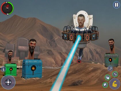 Бой монстров: туалетные игры 0.0.24. Скриншот 10
