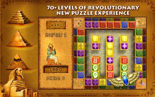 Brickshooter Egypt 1.0. Скриншот 6