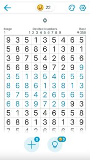 Семечки – найди пары и десятки, числовая головоломка 1.2.2. Скриншот 4
