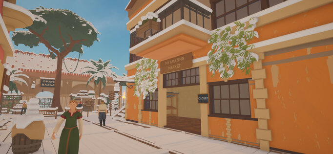 Old Market Simulator 2.1.2. Скриншот 1
