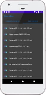 Диктофон 17.0. Скриншот 4